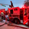 Orange County Fire Department respond to apartment fire in three minutes save building