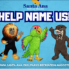 Santa Ana Parks and Recreation name mascot