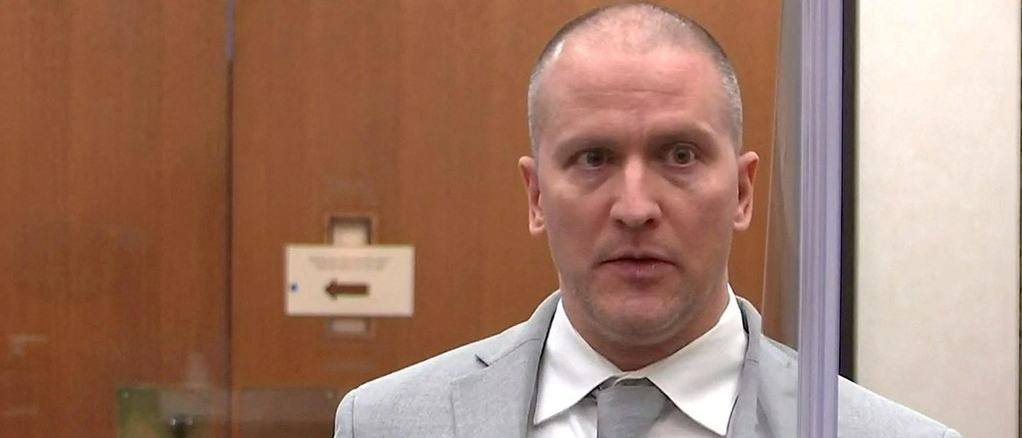 Derek Chauvin in Court
