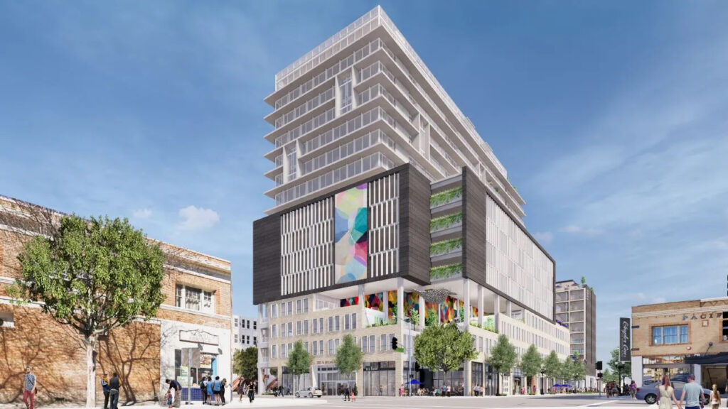 3rd Broadway Santa Ana Building development