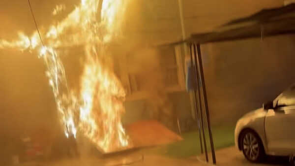 House Fire Santa Ana Started in Basement