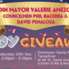 Mayor Valerie Amezcua Toy Drive at TamalFest