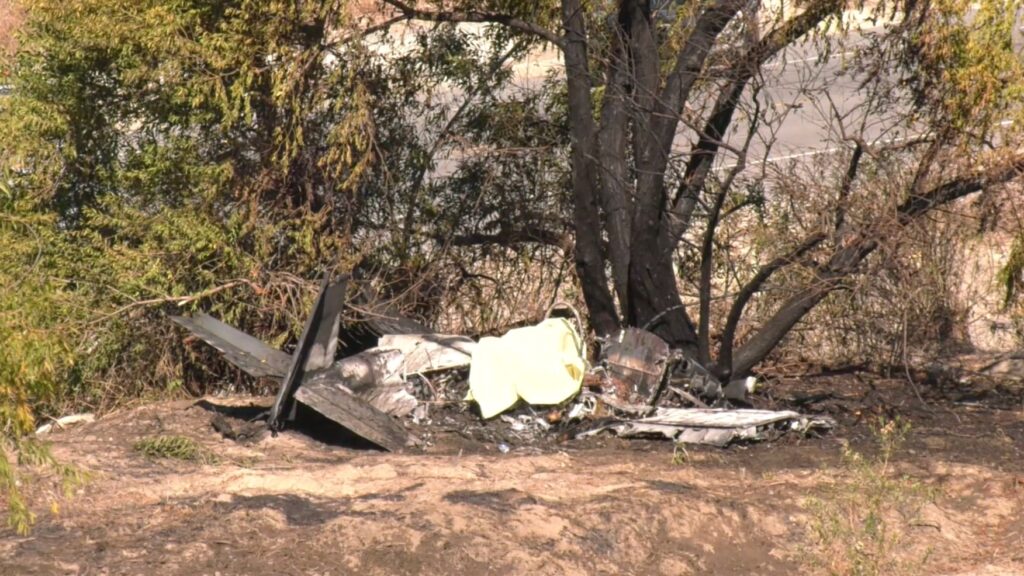 Single Engine Plane Crash Corona Ca December 16 2023